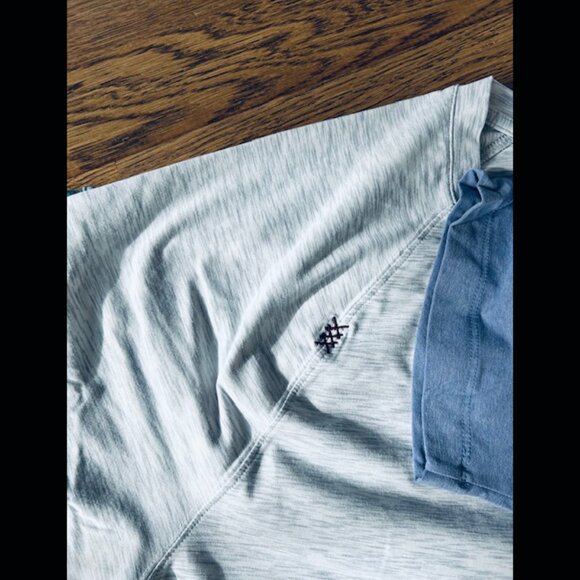 Lot of 5 EUC Rhone Reign Tshirts - Lt Blue, Lt Grey, Lilac, Grey, Navy - Large - Picture 3 of 7
